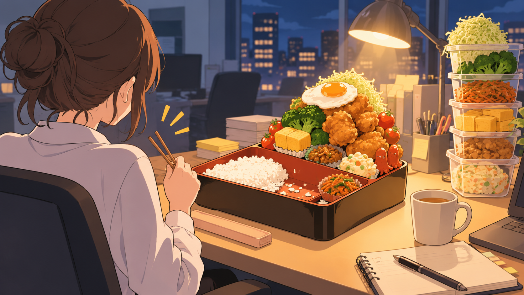 もちづきさんのアニメ放送時期を予想するイメージ