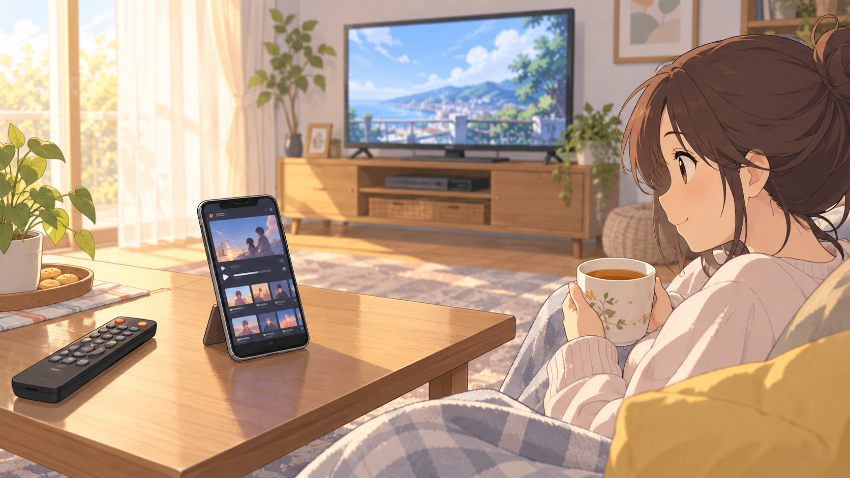 朝ドラを見逃し配信で追うイメージ