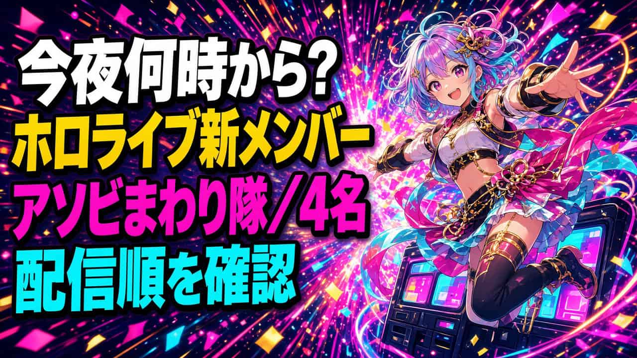 ホロライブアソビまわり隊 サムネ