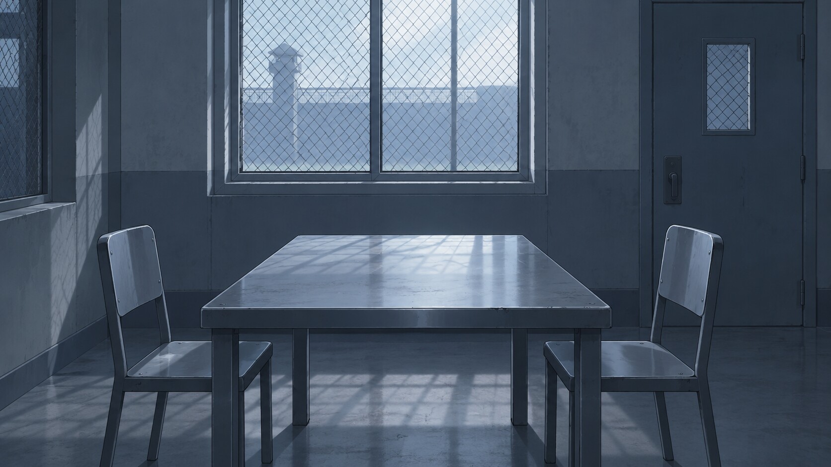 面会室の空席