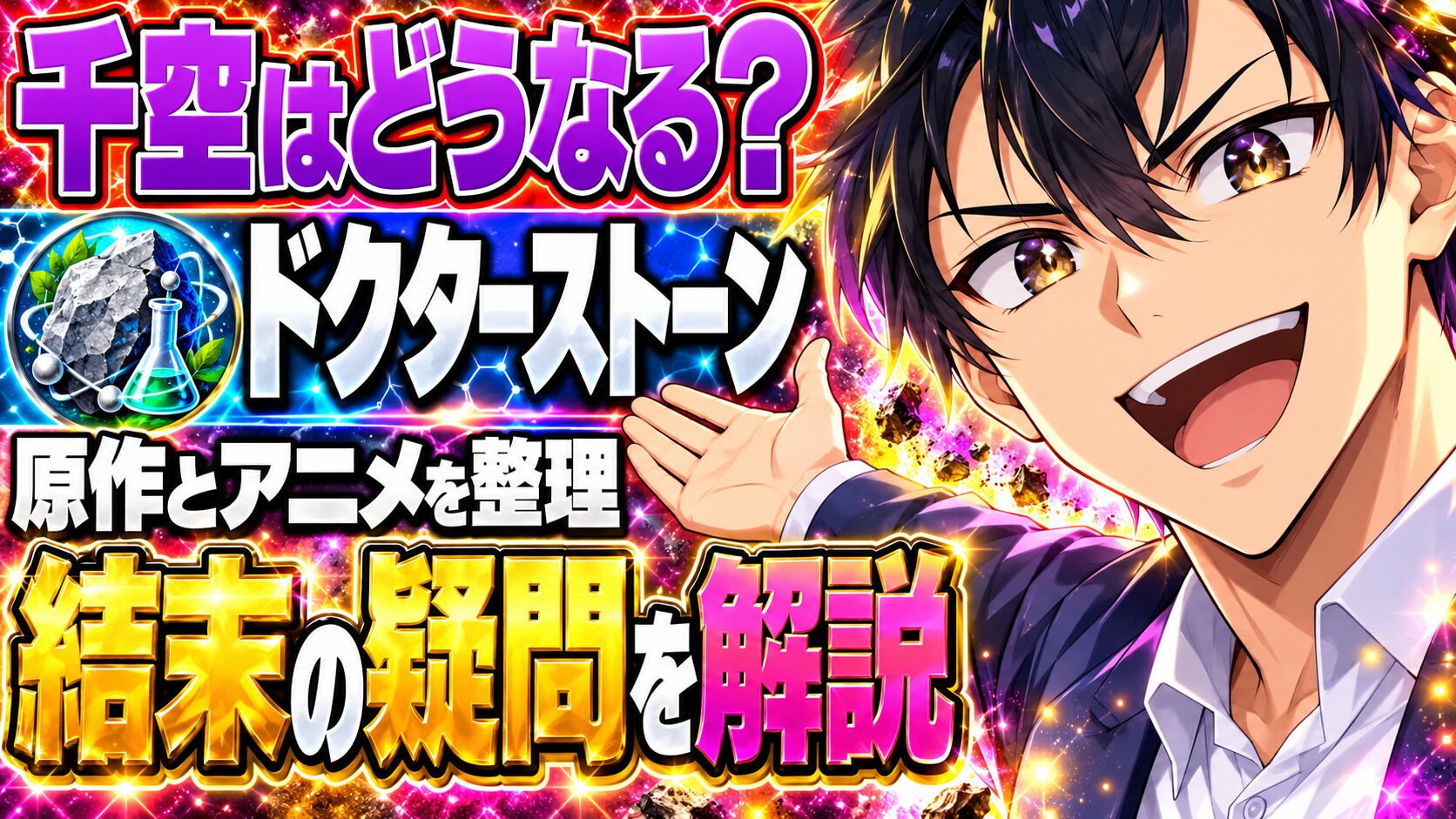 Dr.STONEネタバレ｜原作の結末で千空はどうなる？