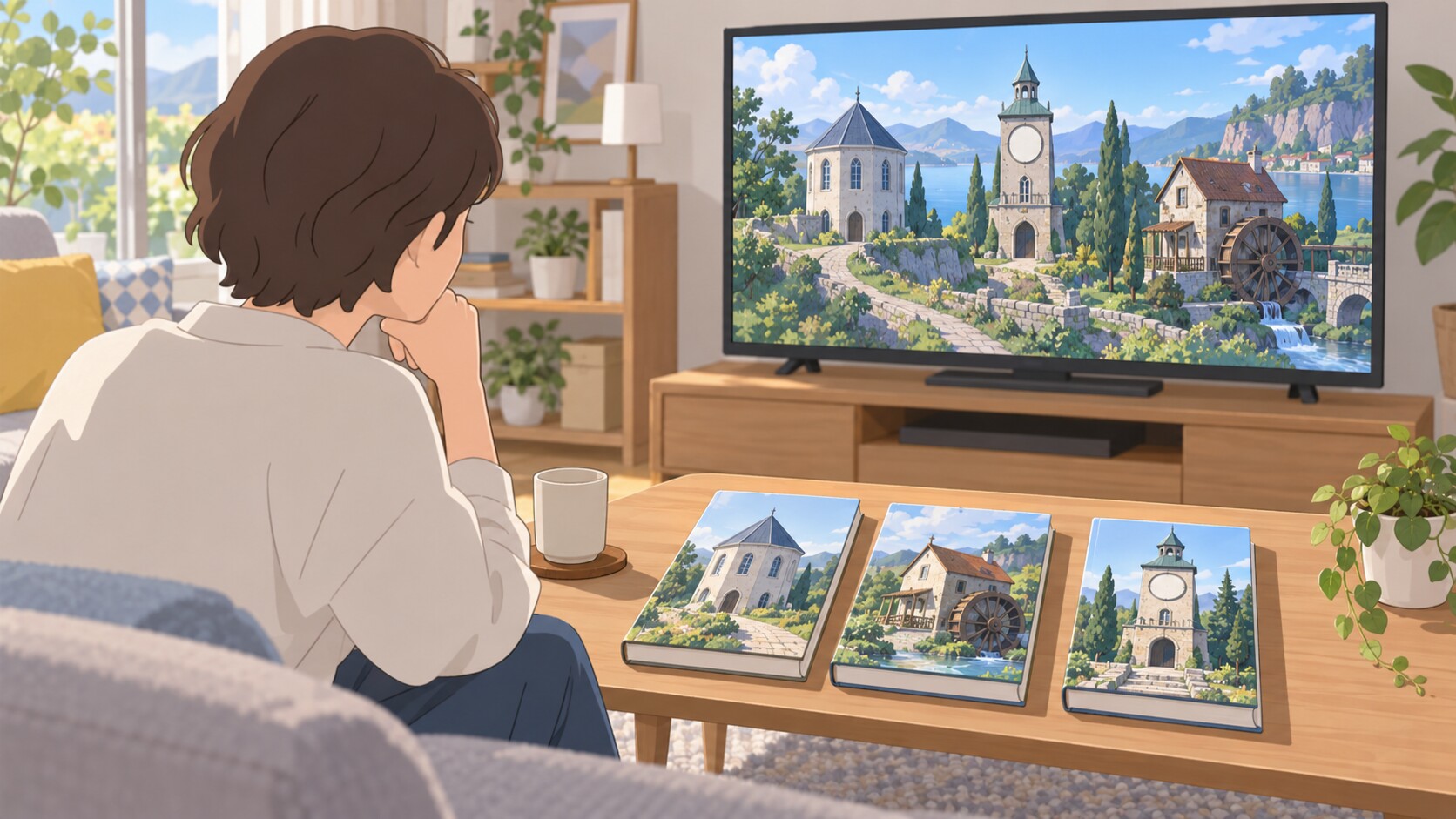 原作の刊行順とドラマの時系列がずれるイメージ