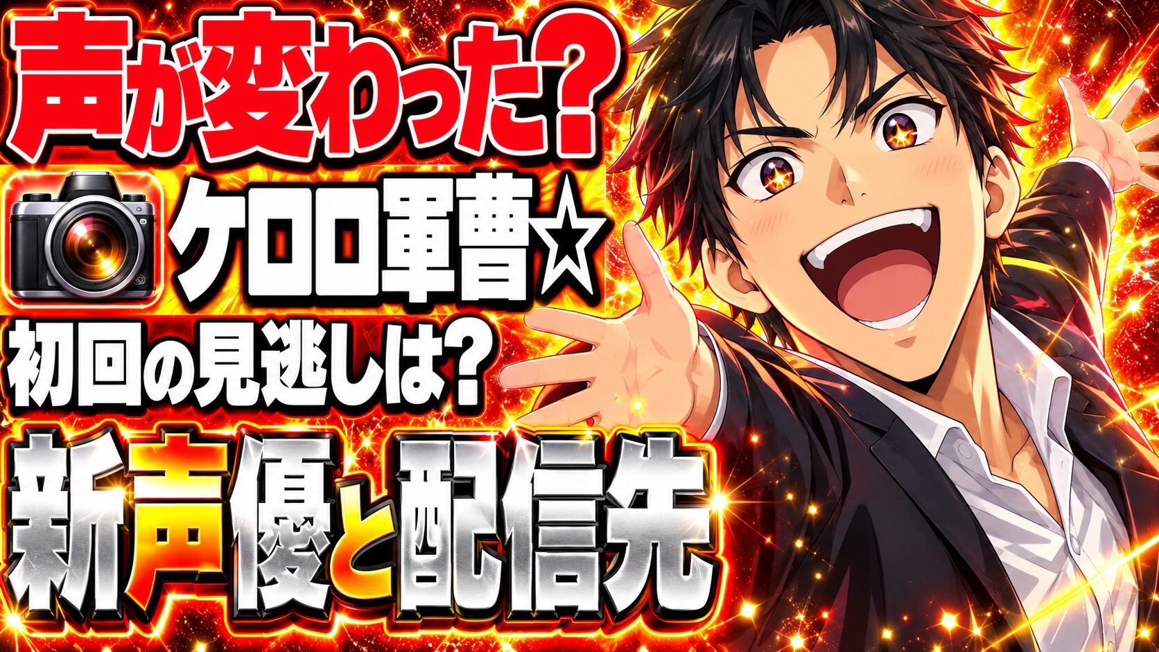 ケロロ軍曹☆、声優は誰に変わった？第1話の見逃しはいつ・どこ