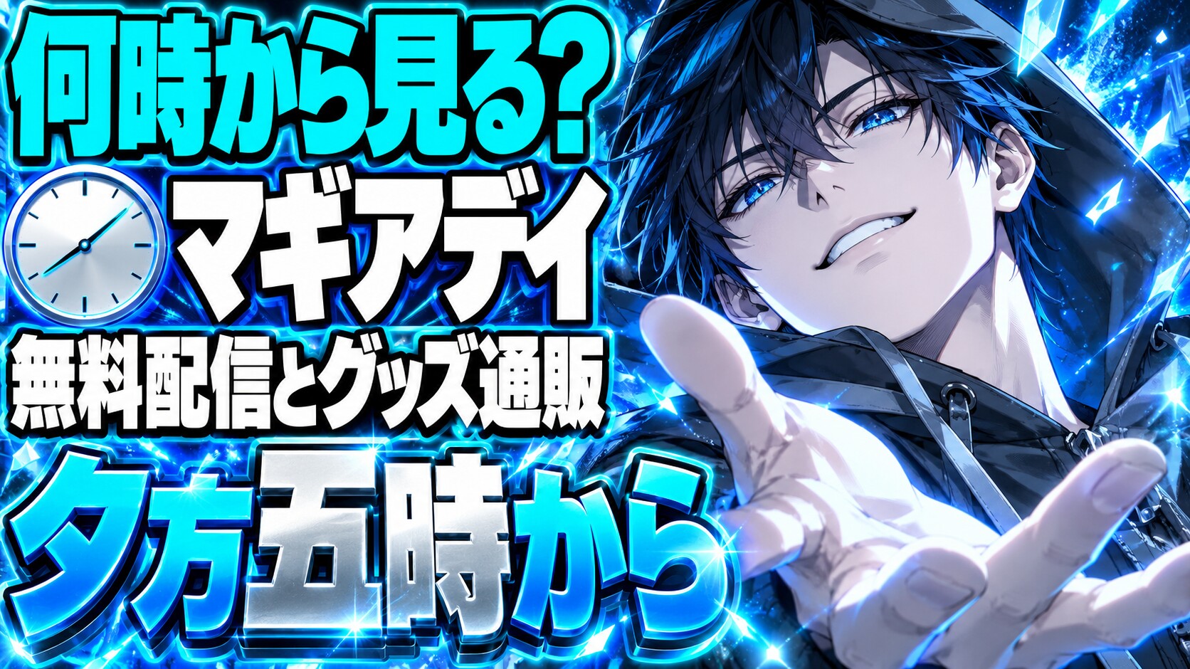 Magia Day 2026は17時から！無料配信とグッズ通販の期限は？