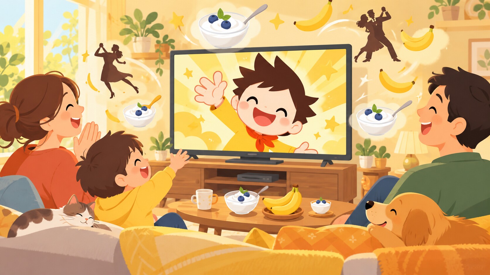 茶魔語と令和復活のイメージイラスト