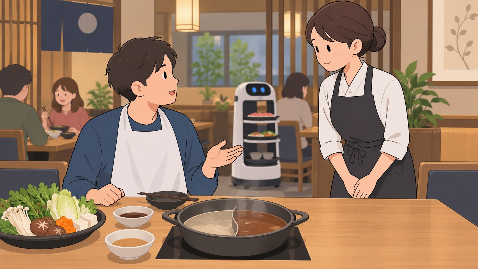 取られたら相手ではなく店員に話す