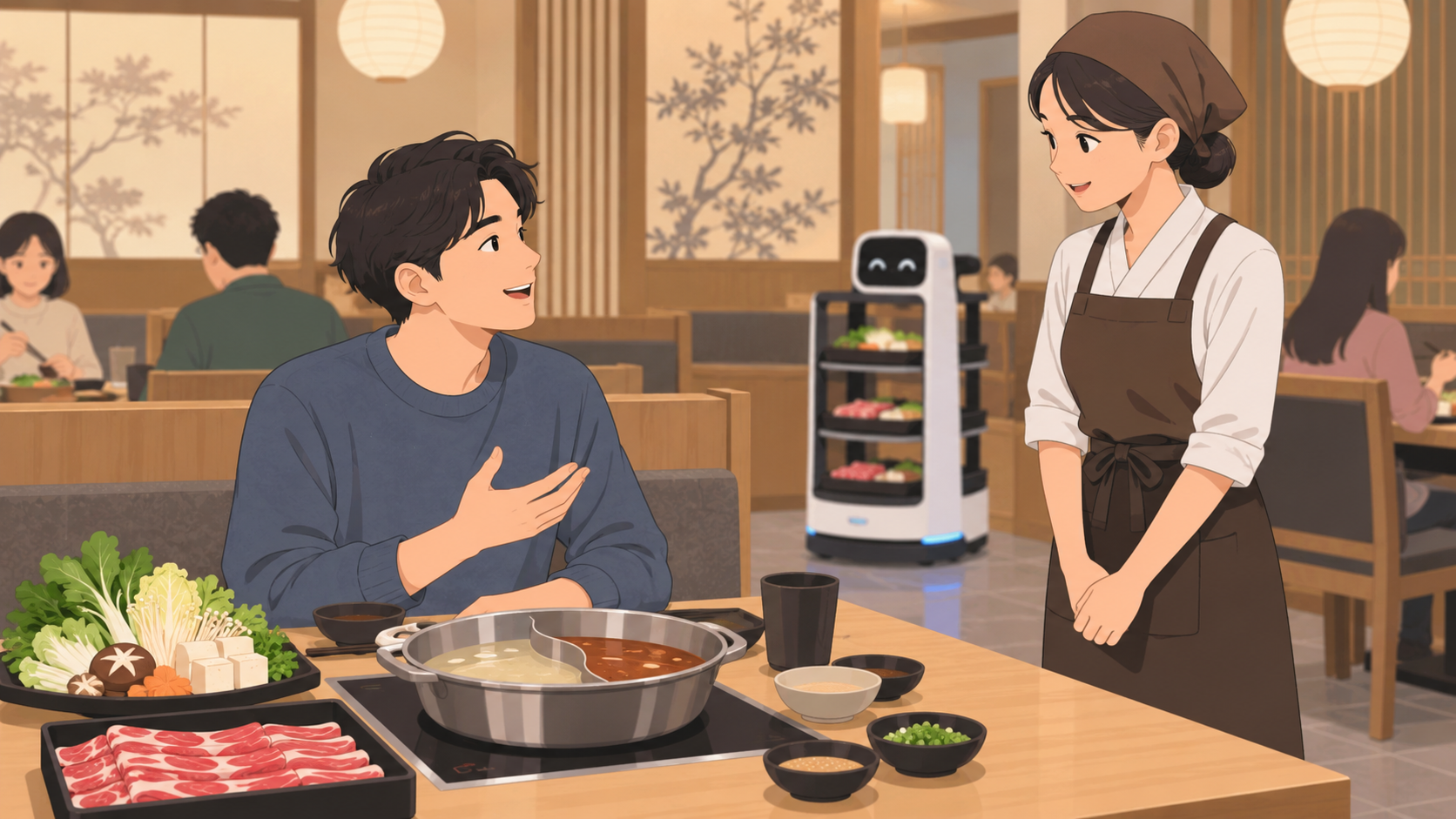 取られたら相手ではなく店員に話す