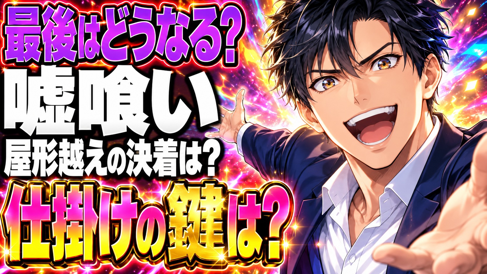 嘘喰い・漫画の最終回ネタバレ！屋形越えの結末はどうなる？