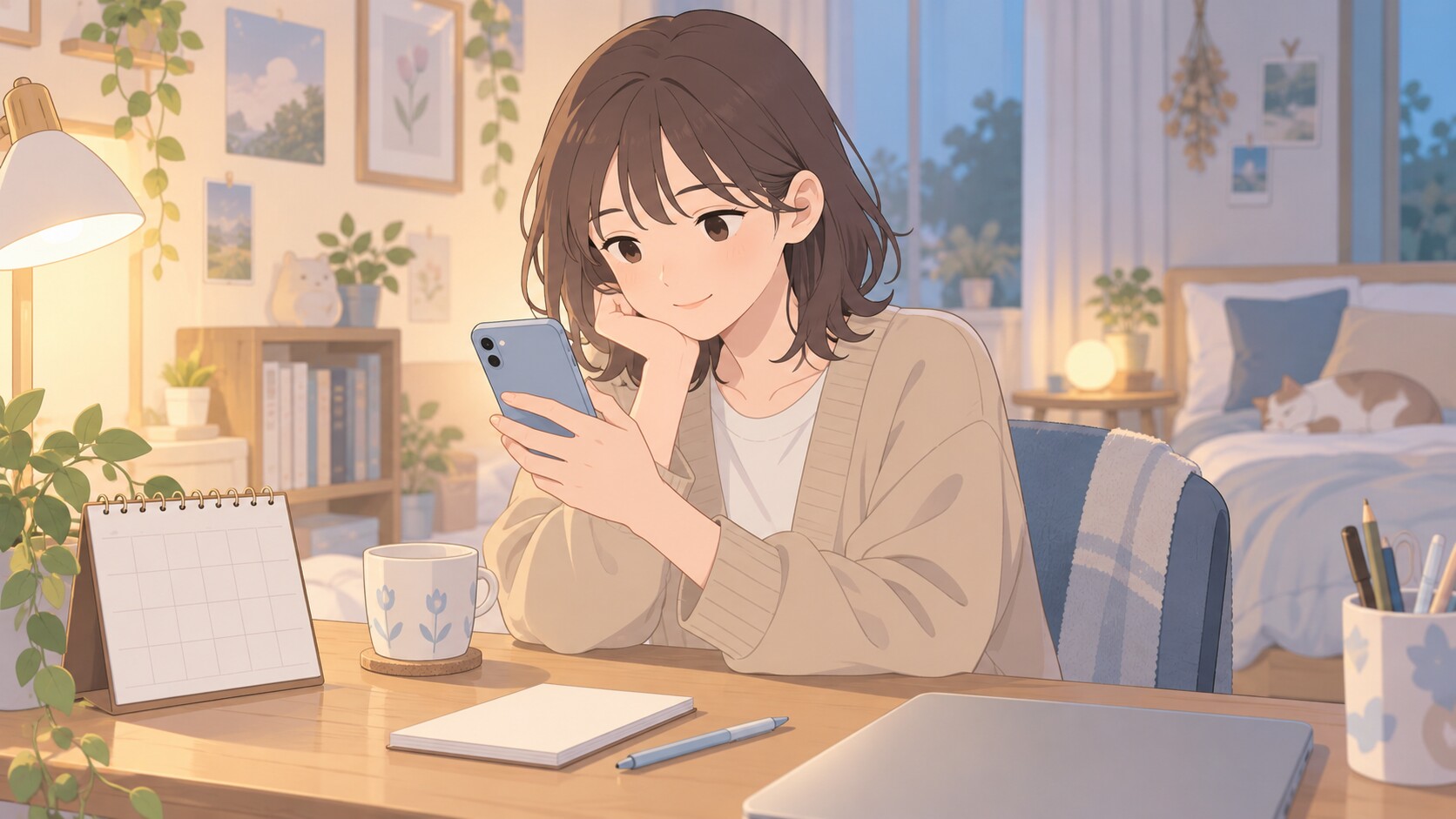 当落結果と入金期限を確認するイメージ